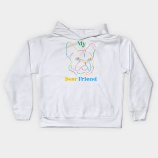 my best friend Kids Hoodie